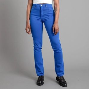 Judi Rosen Stretch Judi Jean Azure Size 32 (30" length)